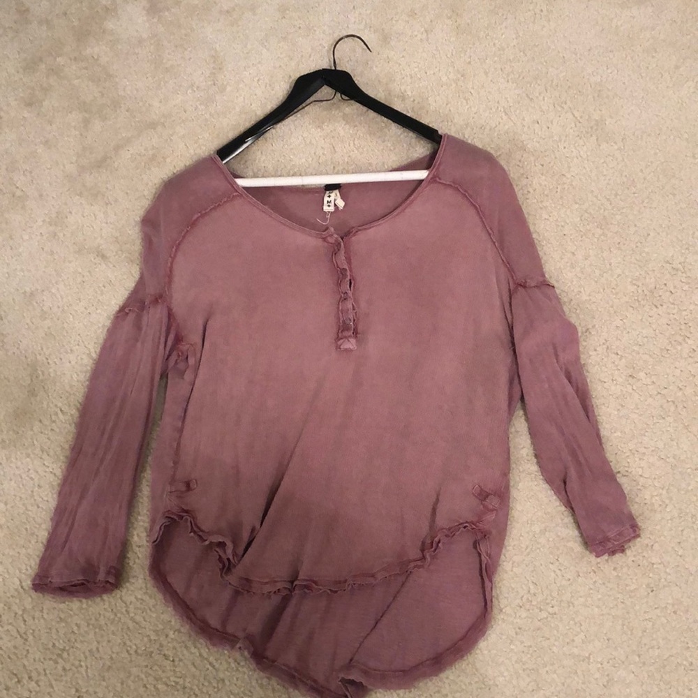 Long sleeve free people top!
